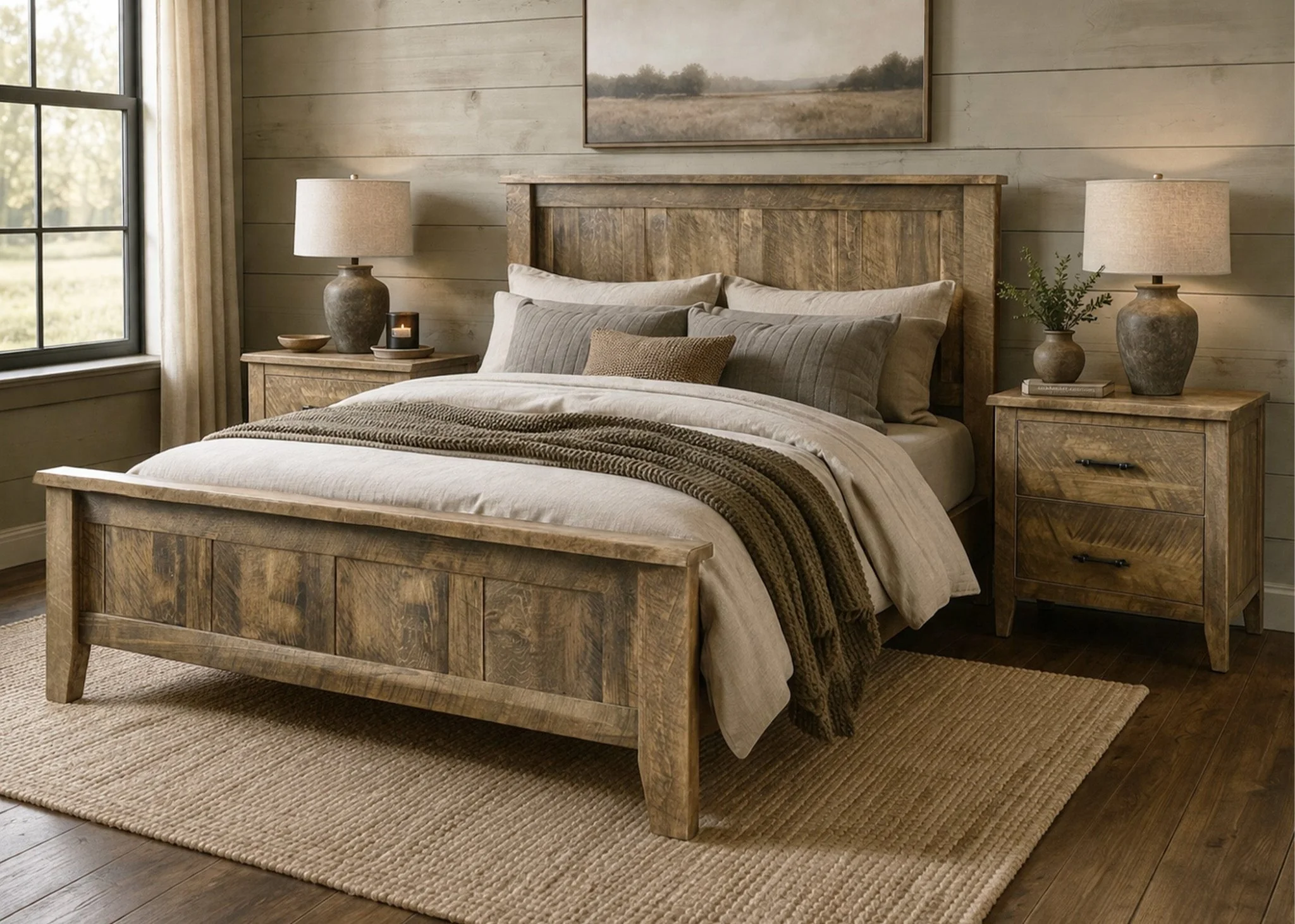 The Bastion Live Edge Bed - Image 6
