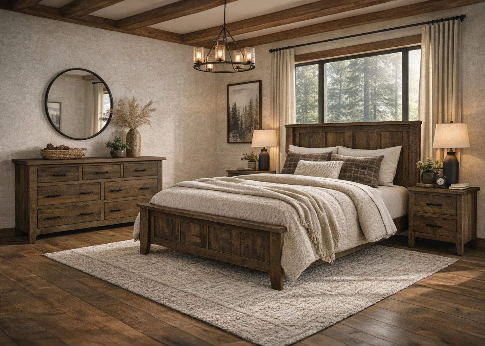 The Bastion Live Edge Bed - Image 9