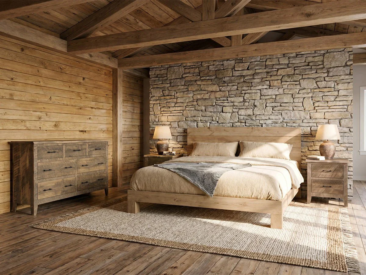 The Rampart Live Edge Bed - Image 15