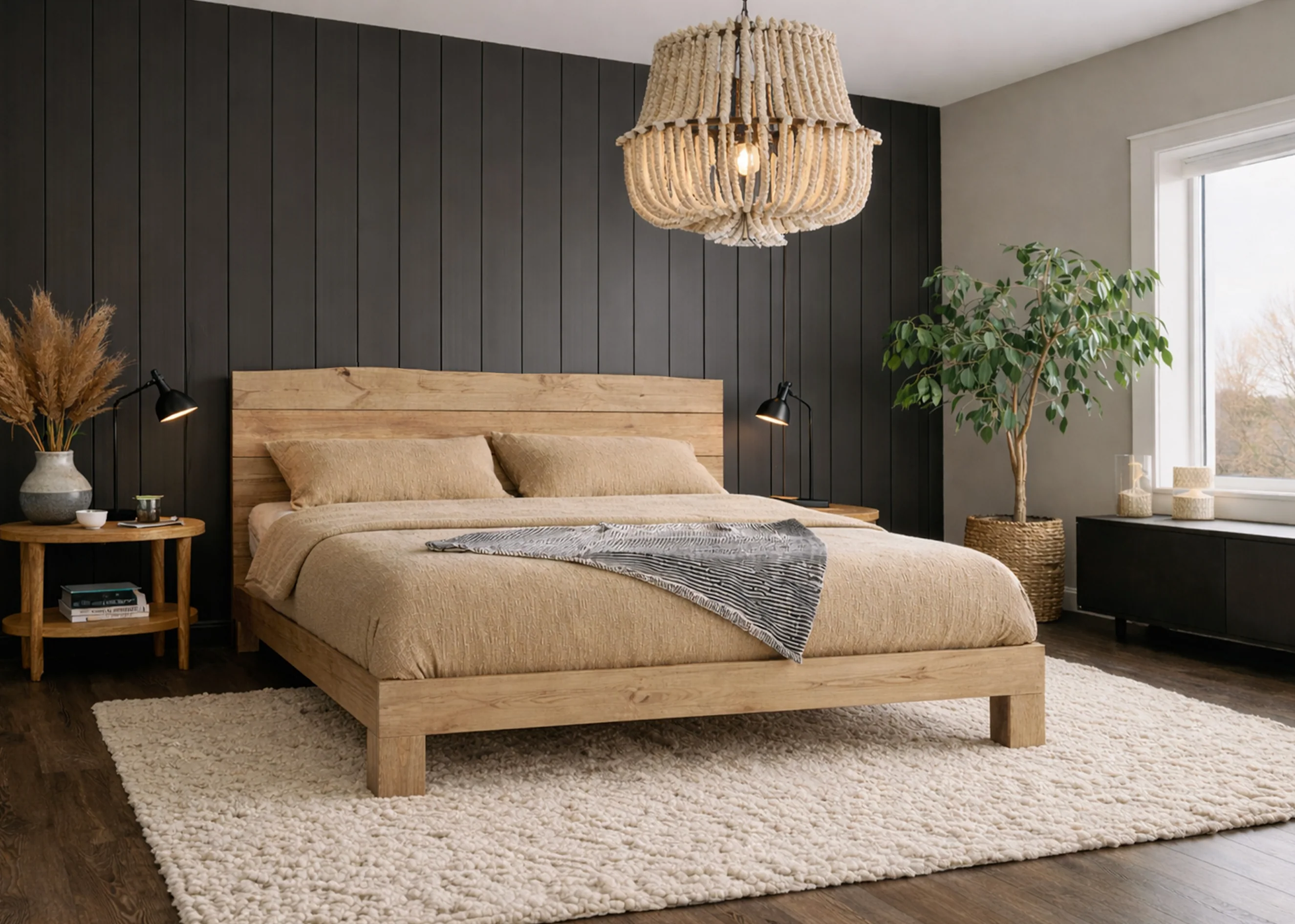 The Rampart Live Edge Bed - Image 16