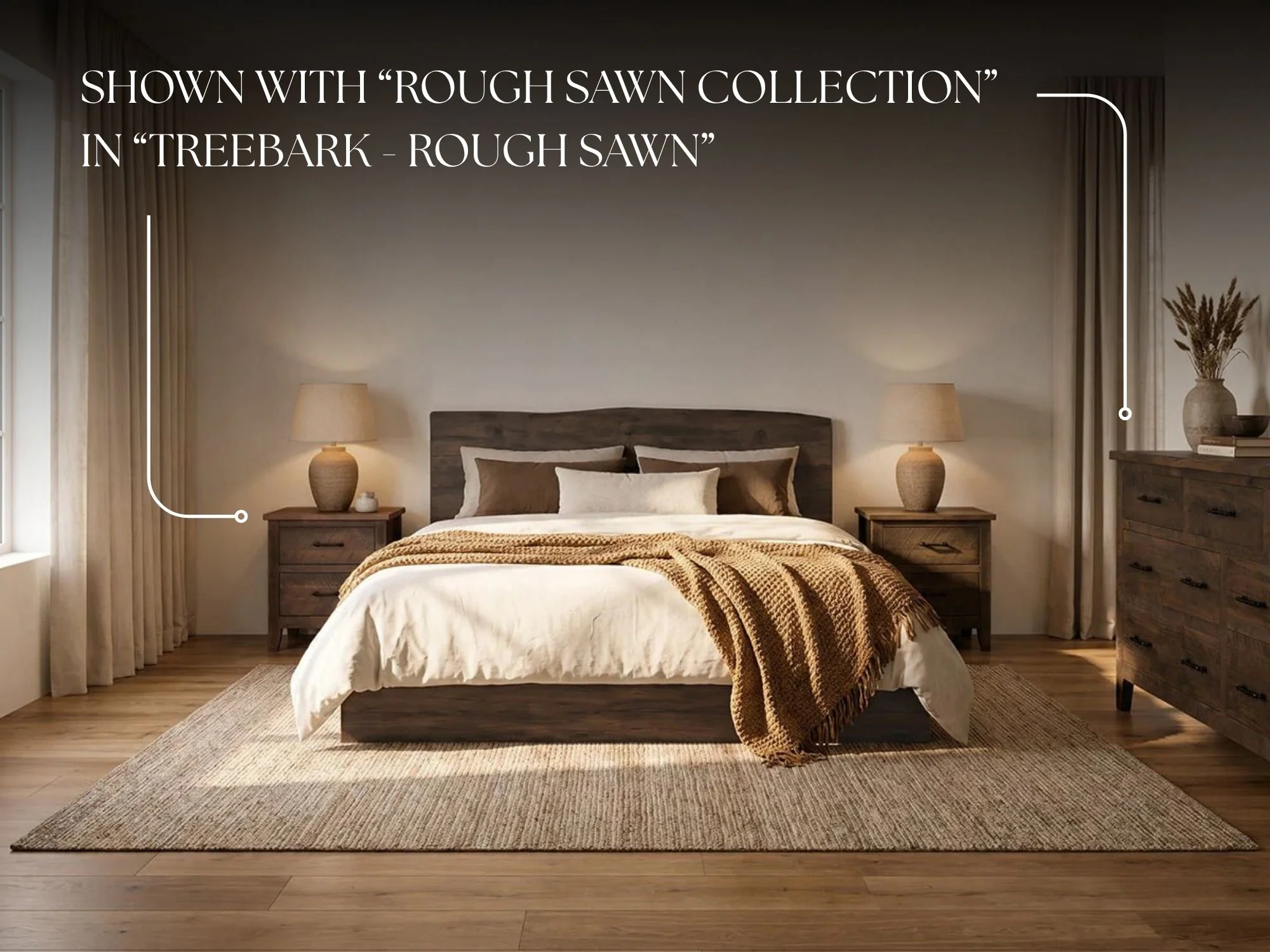 The River Live Edge Bed - Image 29